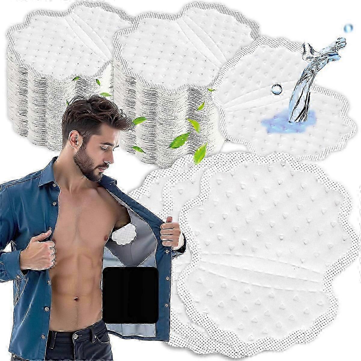 Armpit Sweat Pads,180 Pcs Larger Underarm Sweat Pads for Men Hyperhidrosis, Sweat Pads for Under