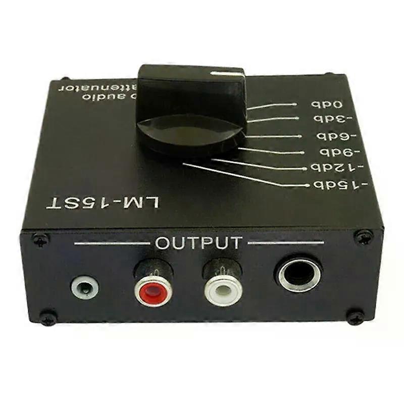 APPLIA-Passive Audio Attenuator For Line Output Signal Sound Card Speaker Microphone Mic Port High Low Level Converter