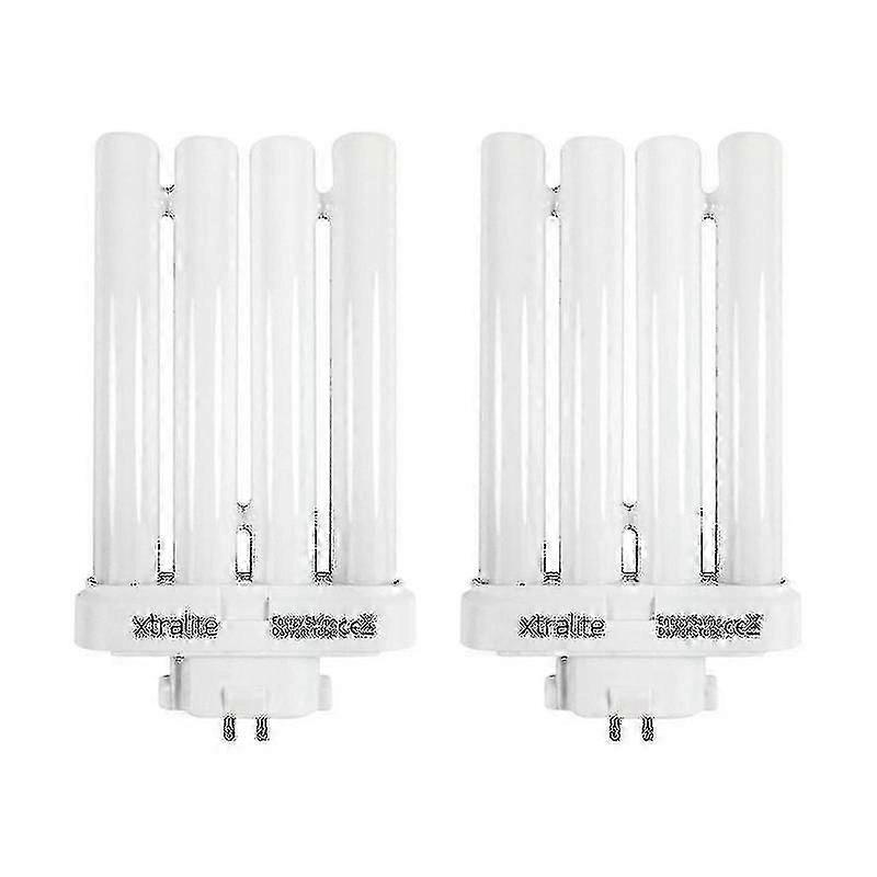 لمبة استبدال ضوء النهار Xtralite 27 واط ، 4 سنون GX10Q-4 رباعي الأنبوب ، 6500K لمصابيح عالية الرؤية