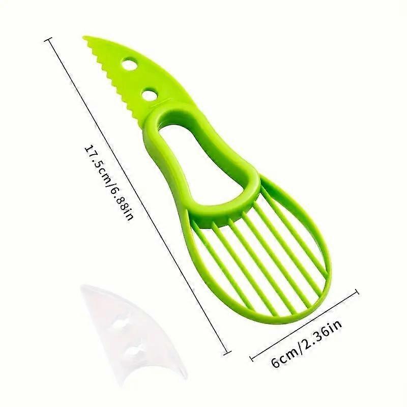 Avocado Tool Set, 2-In-1 Slicer & Pitter, Durable Plastic Kitchen Gadget, Ergonomic Handle Design, Easy Clean, Bright Colors