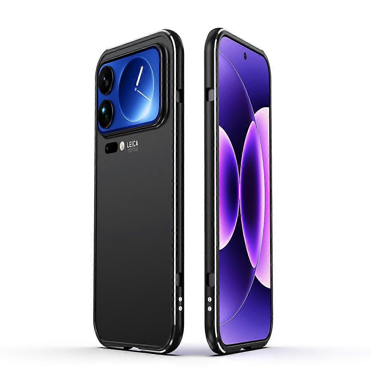 Aurora Series Lens Protector + Metal Frame Phone Case