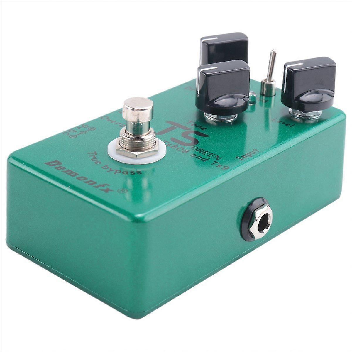  Gitár effekt pedál 2 az 1-ben Overdrive gitárpedál True Bypass gitár tartozékok