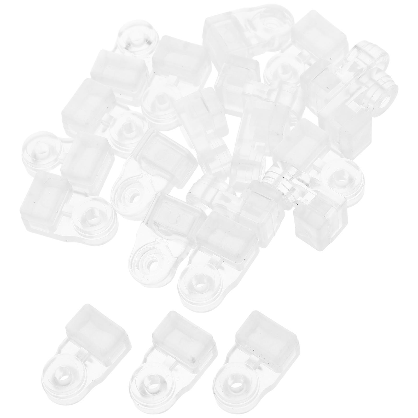 Fixing Glass Panels Clips With Screws For Mirror And Windows Fixing Home And Office Use 20Pcs