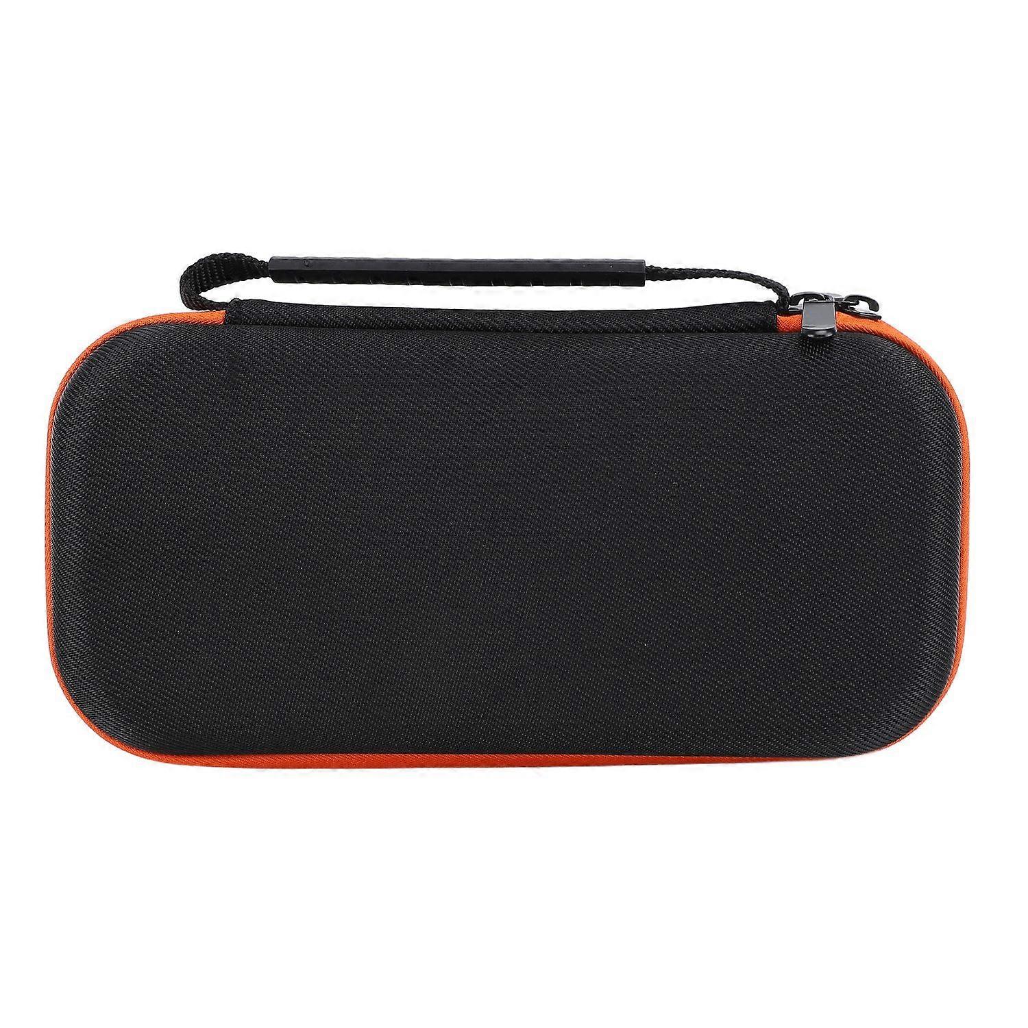 Wireless Microphone Case EVA Shell Zip Closure Portable Mic Storage Box with Handle