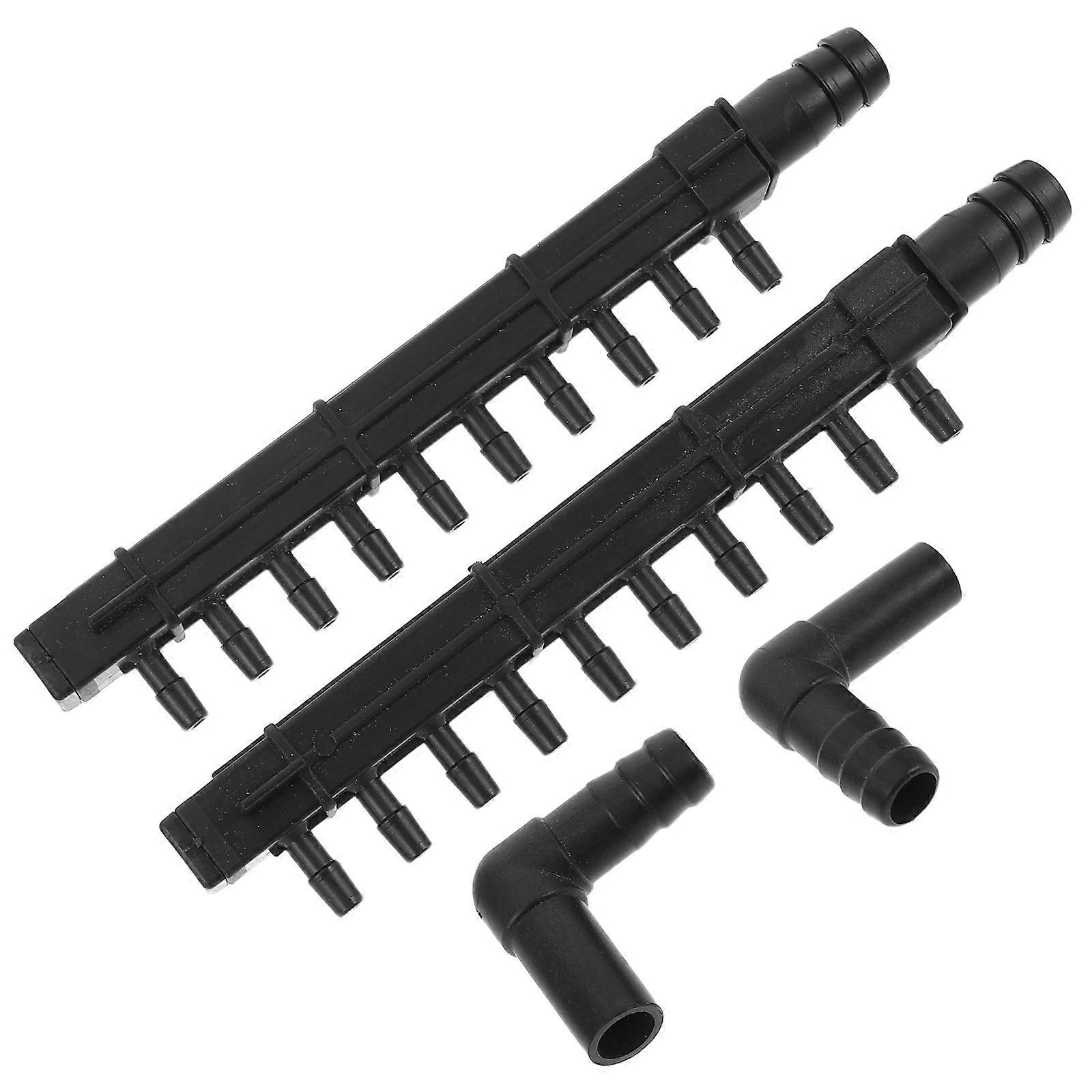 Water Spray Head Creative Desktop Fountain Nozzle Rainfall Effect Indoor Decor Plastic 2Sets