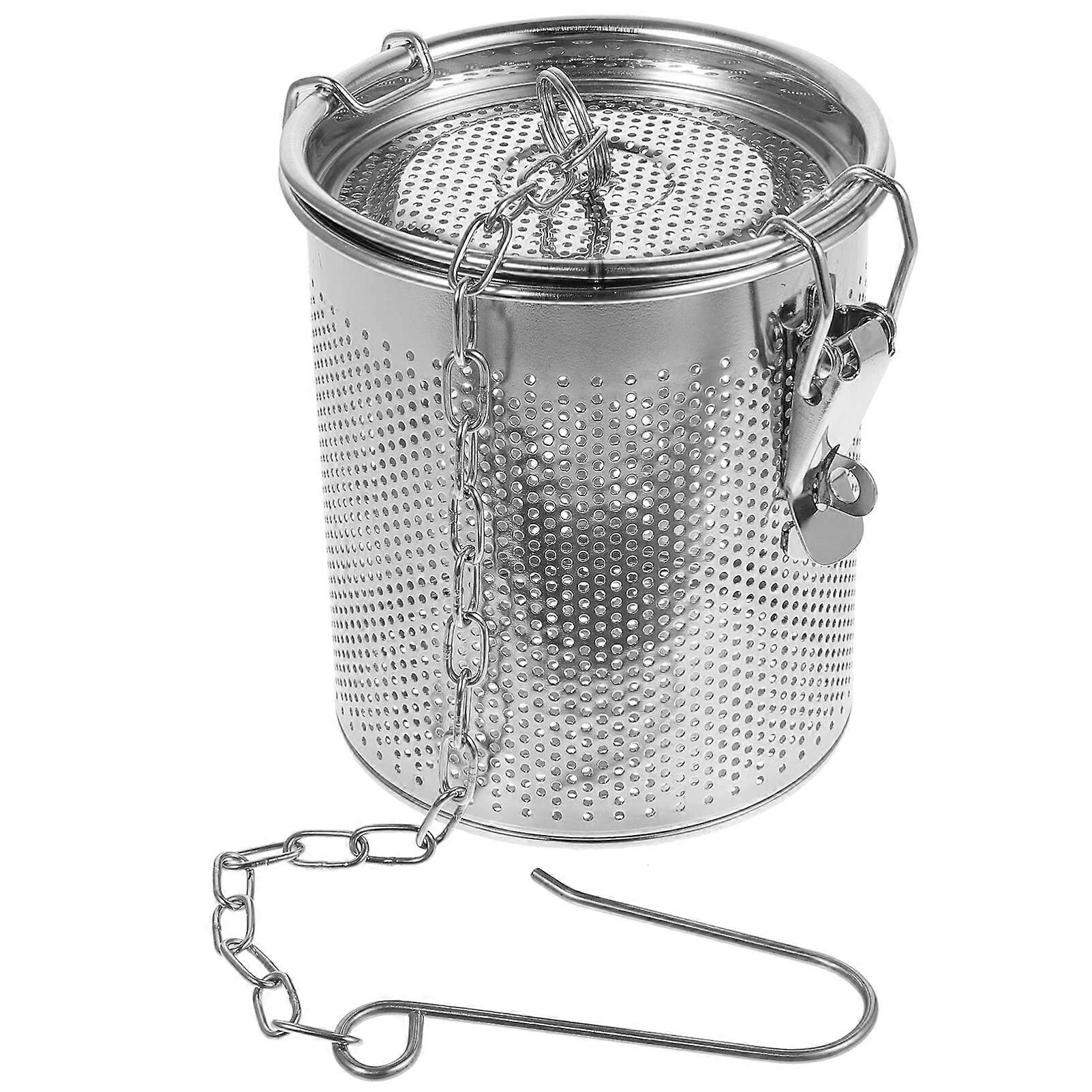 Stainless Steel Spice Infuser Strainer for Soup Stew Tea Brewing Reusable Kitchen Tool