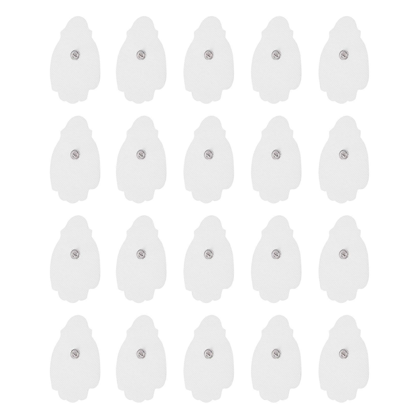 20 Pcs Unit Pads Replacement Electrodes for TENS Unit Reusable Self Adhesive Electrode Patches