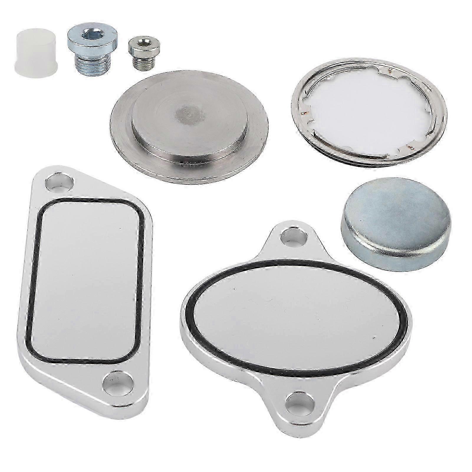 EGR Delete Plug Kit with Gaskets for Cummins ISX CM871 Engine - EGR Cooler Eliminator