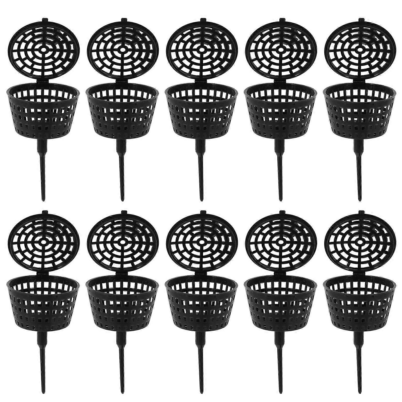 Fertilizer Container Plastic Fertilizer Basket for Planting Use 10Pcs
