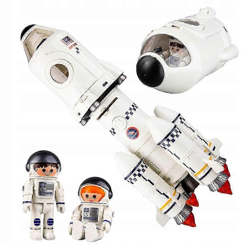 Space Rocket Space Shuttle Educational Toy Lights Sound 5in1