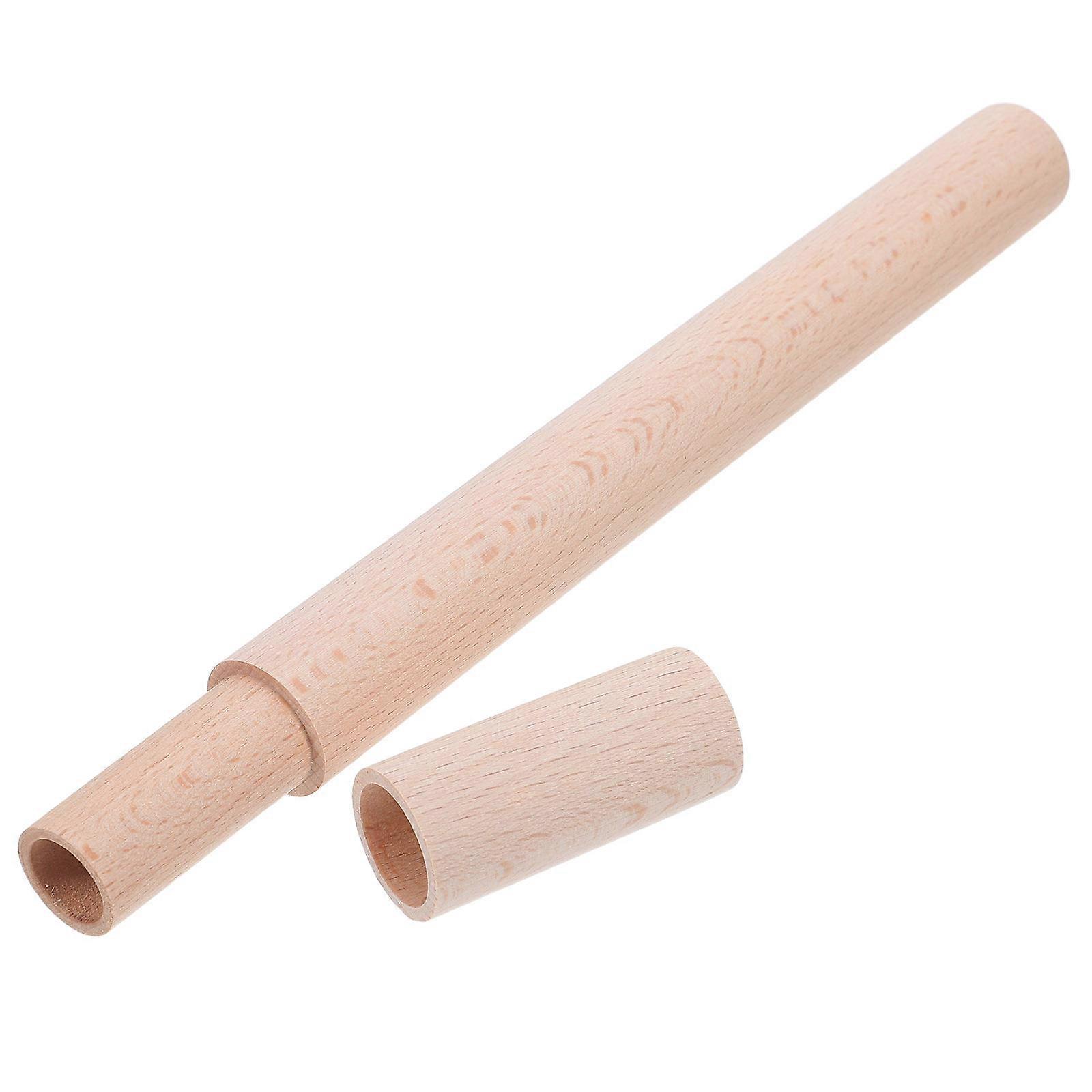 Wood Mailing Tube for Document Storage Cylindrical Poster Container
