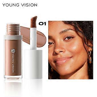 Young Vision Jelly Tint - 4 Color Lip & Cheek Stain with Cooling Effect, Long Lasting Moisturizing Lip Gloss