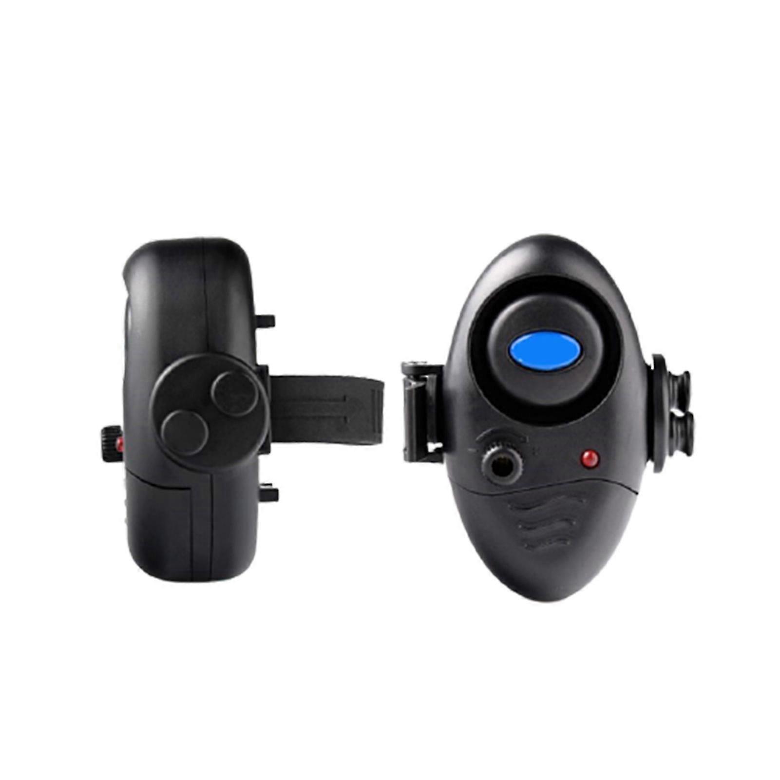 electronic bite alarm with led indicator adjustable belt for fishing
