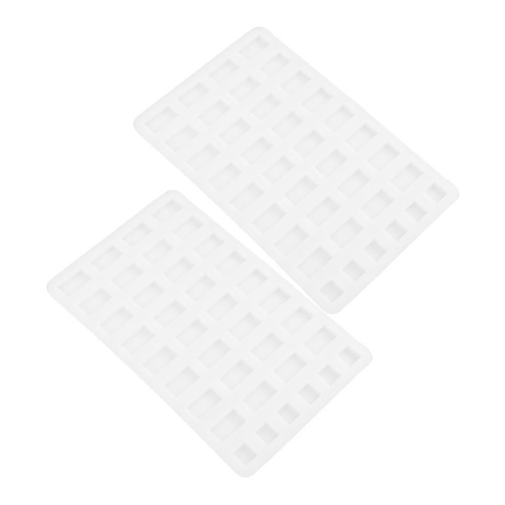 2pcs Silicone Mini Bricks Making Mold for DIY Brick Crafting