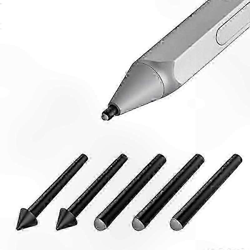 5-Pack Stylus Tips, 2H Replacement Kit for Surface Pro 7/6/5/4, Book, Studio, Go
