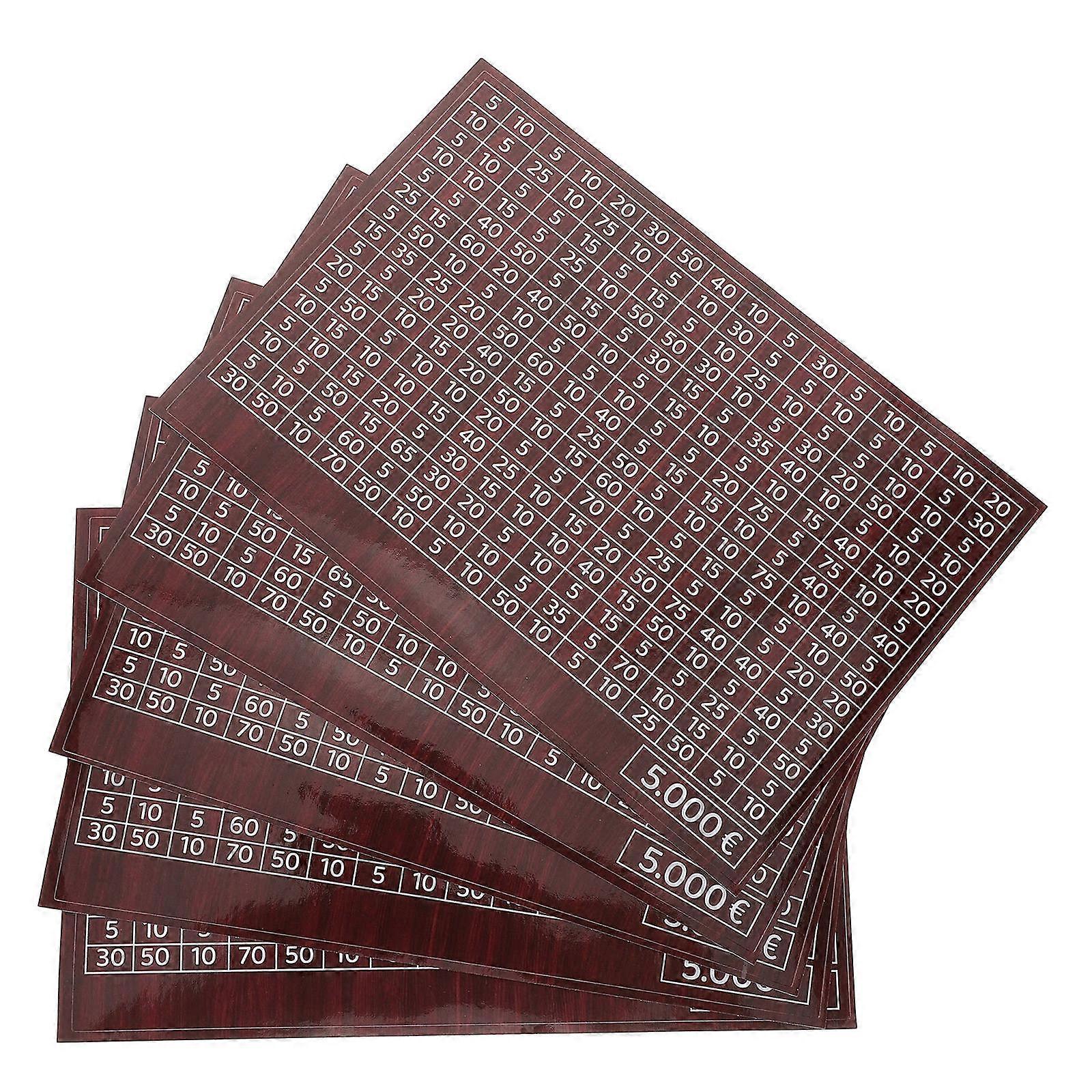 Money Saving Challenge Tracker Sheets for Coin Saving 150Pcs Paper Labels