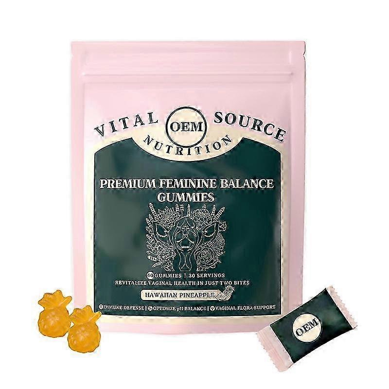 Feminine Balance Gummies 60 Count Nutrition Gels & Chew