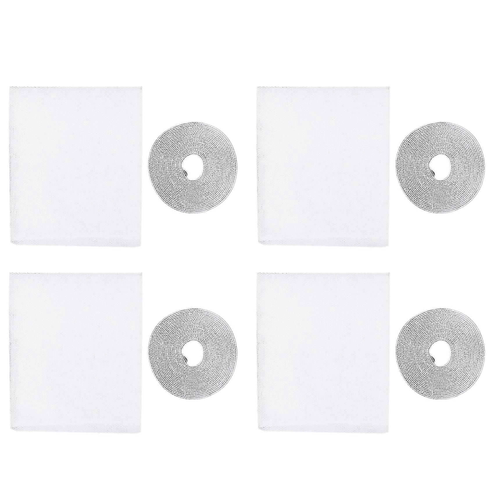 4pcs 200cmx 150cm DIY Mosquito Net Insect Curtain Fly Mosquito Bug Window Mesh