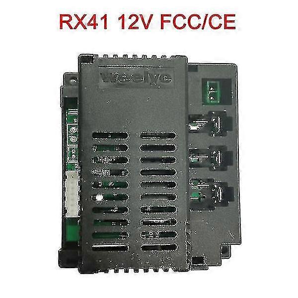 Electric toy car for children with Bluetooth remote control, Controller with soft start function 2.4g Bluetooth transmitter [xc] RX41 FCC RX41 FCC