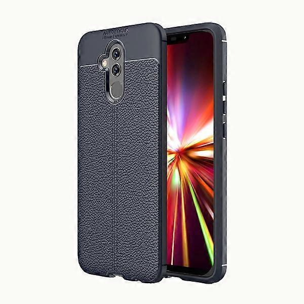 Practical Silicone Case from Auto Focus - compatible with Huawei Mate 20 Lite Navy Blue