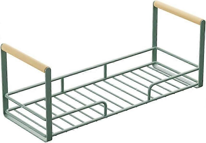 Kitchen Storage Rack DualLayer Spice Organizer for Countertop and Under Sink Drawer Storage