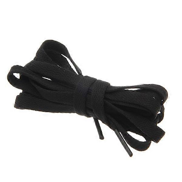 Shoelaces - Black - Flat [150 cm] Black one size