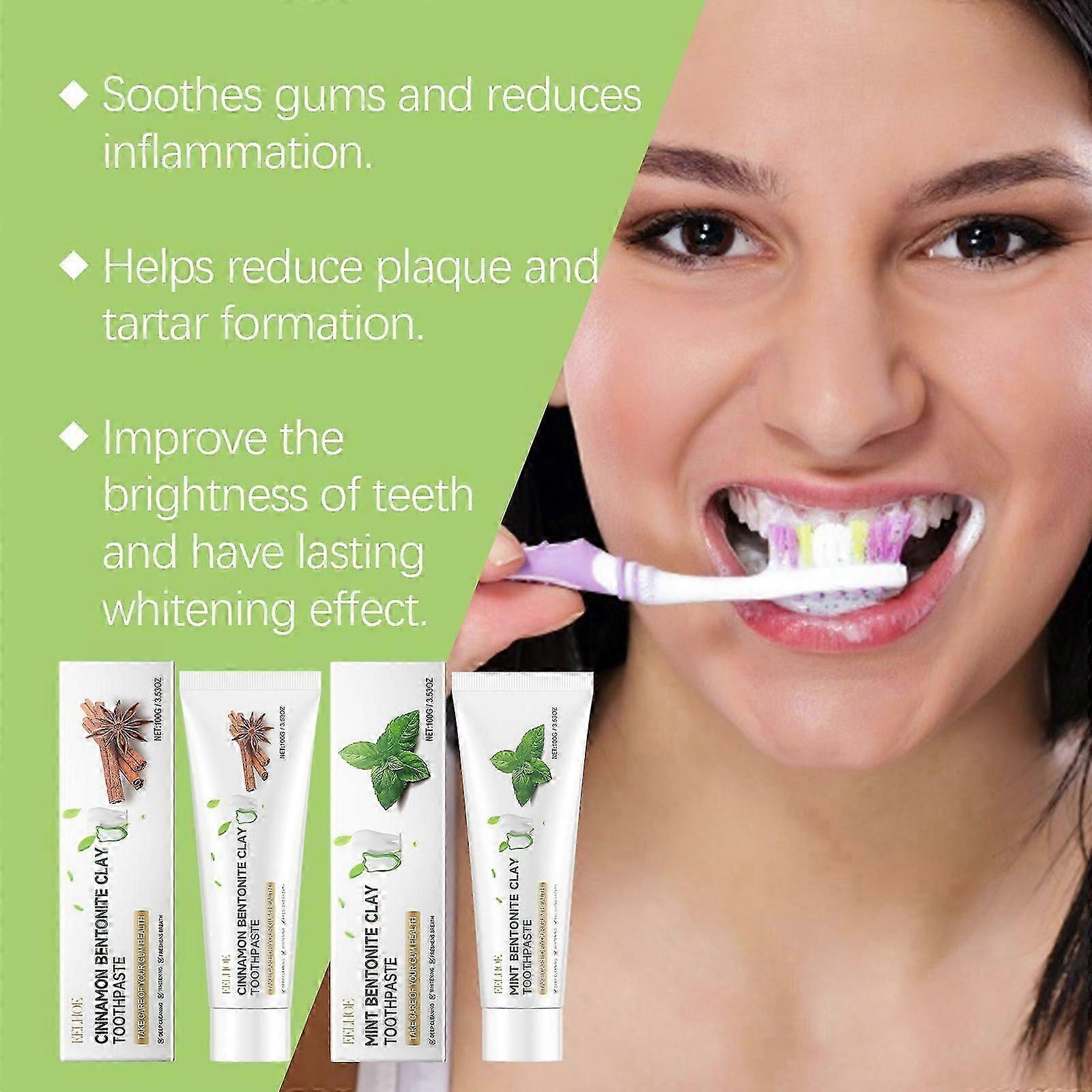 Cinnamon Volcanic Ash Whitening Toothpaste