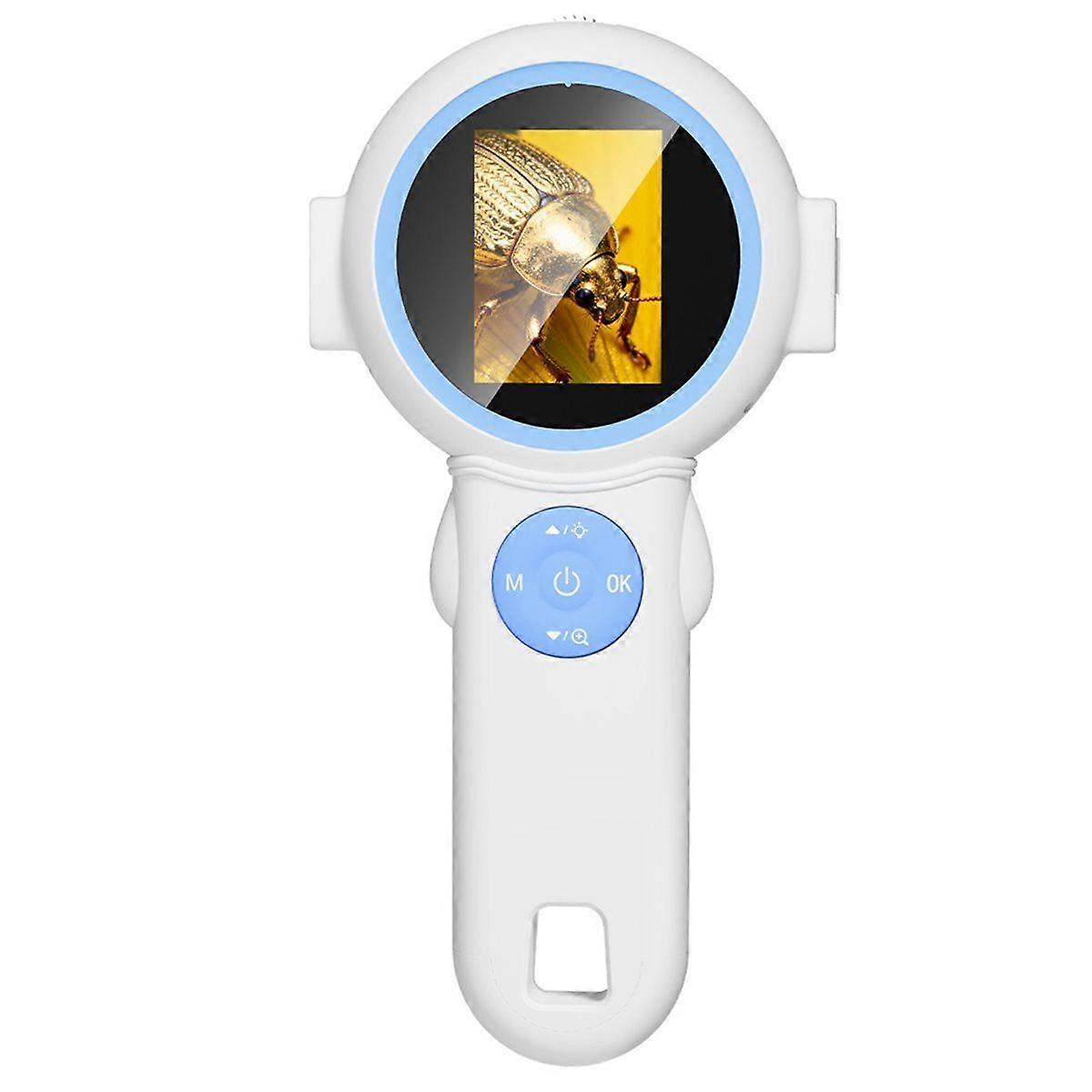 Kids Microscope Portable Handheld Magnifying Digital Microscope for Children Educational Science To