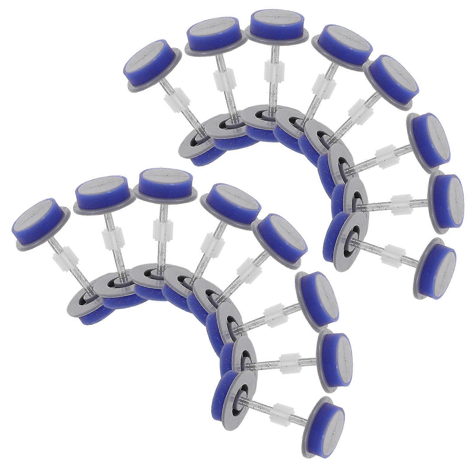 Plastic Train Model Wheels 15Pcs Toy Train Accessories for DIY Craft