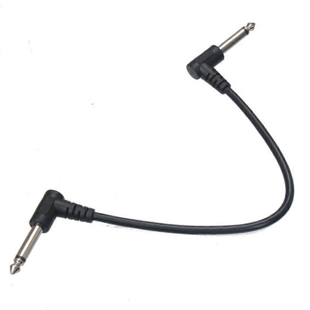 Effect Pedal Patch Cable 6Pcs Elbow Guitar Effector Instrument Lines
