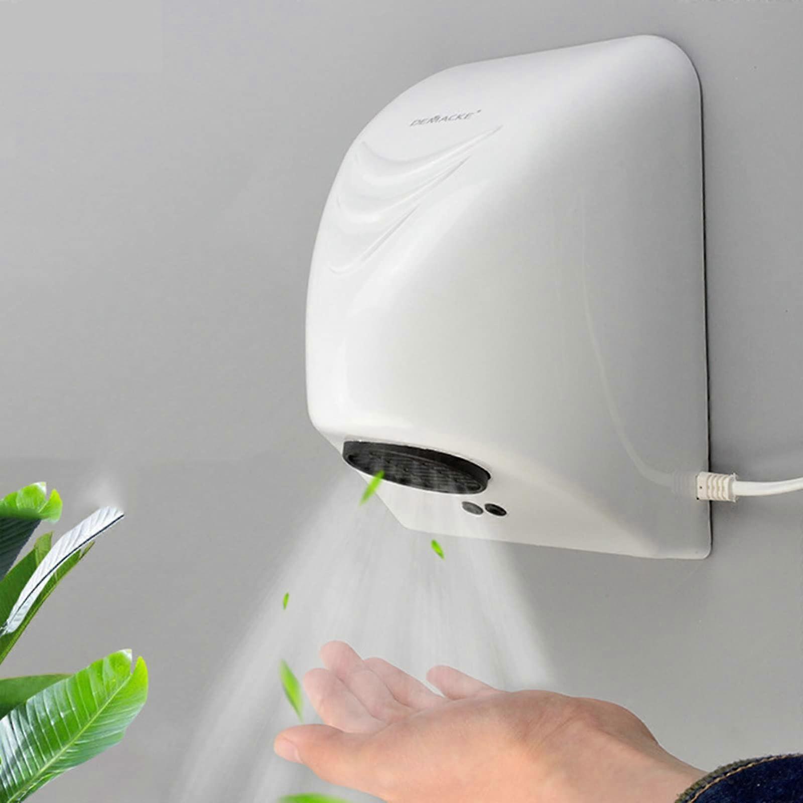 Automatic Hand Dryer 1200W Wall Mounted Fast Drying with Smart Sensor for Commercial and Home
