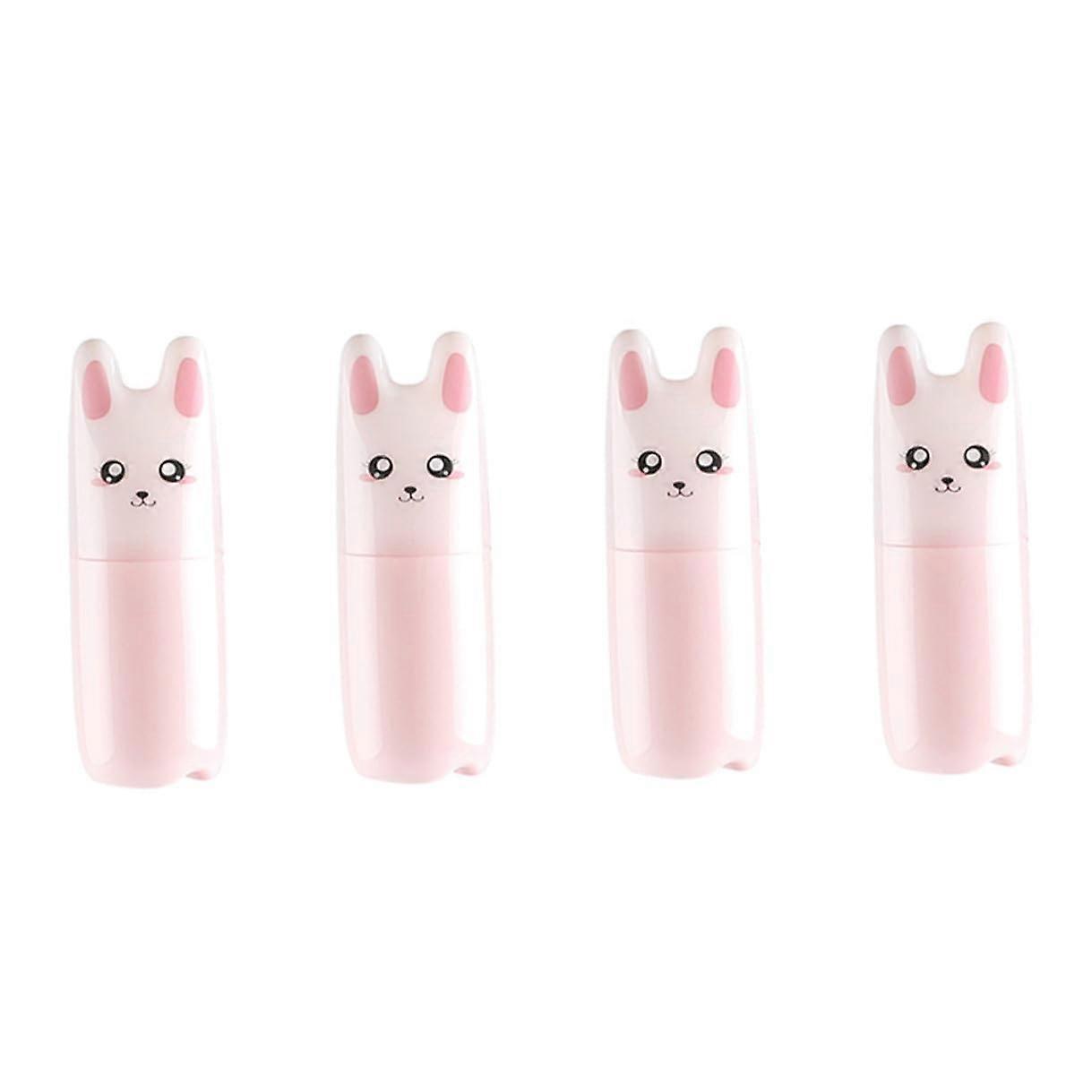 4PCS Travel Spray Bottles Cat Design Refillable Perfume Atomizer LeakProof Compact Size