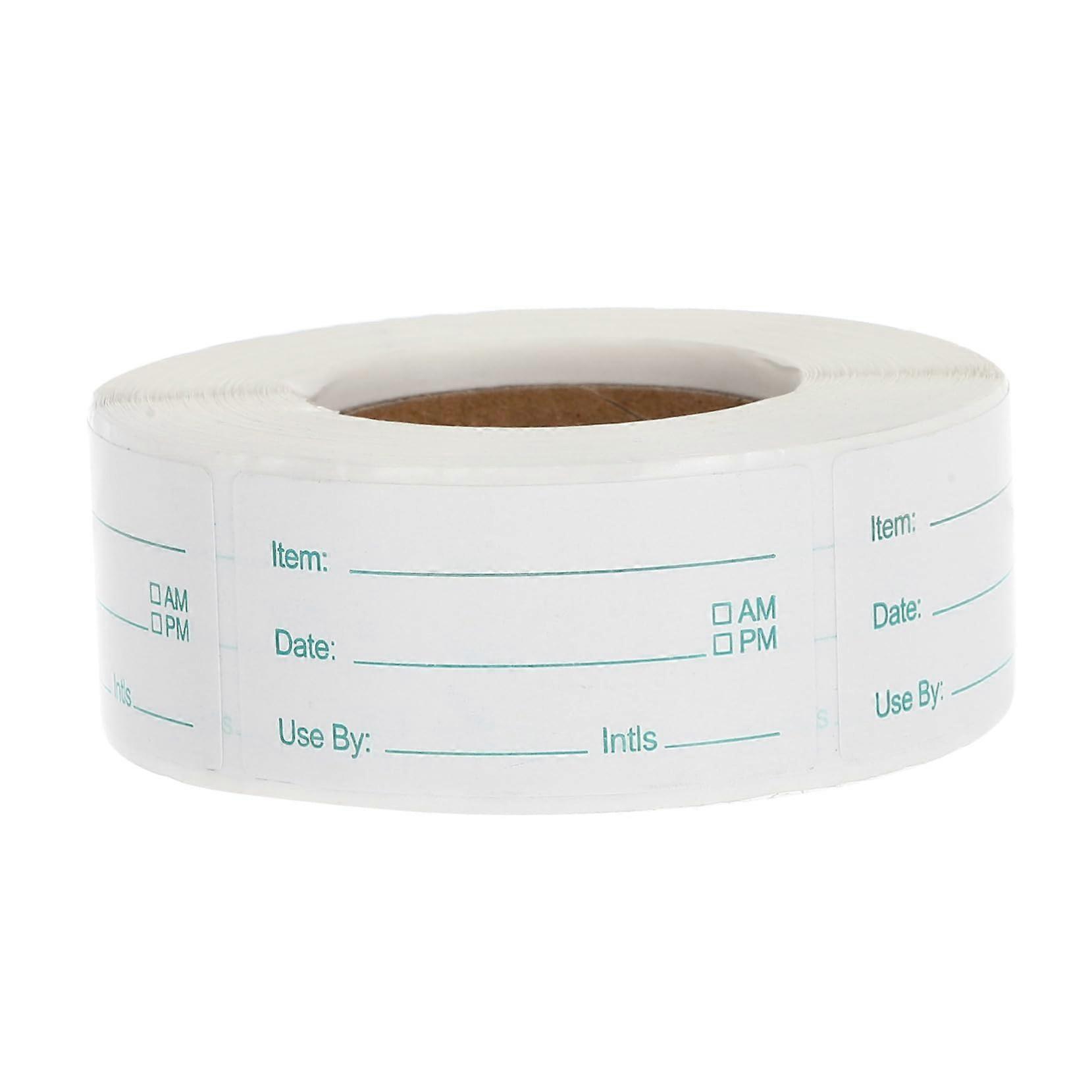 Freezer Labels Removable Writable Date Stickers for Refrigerator Pantry Jars Containers Easy Peel