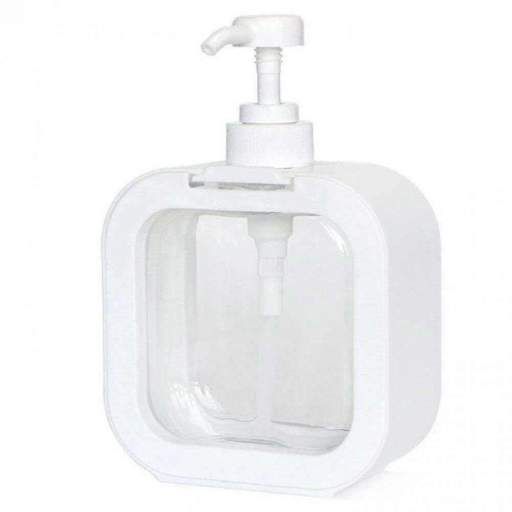 Soap Dispenser Clear Plastic 500ml LeakProof Pump Bottle for Kitchen and Bathroom