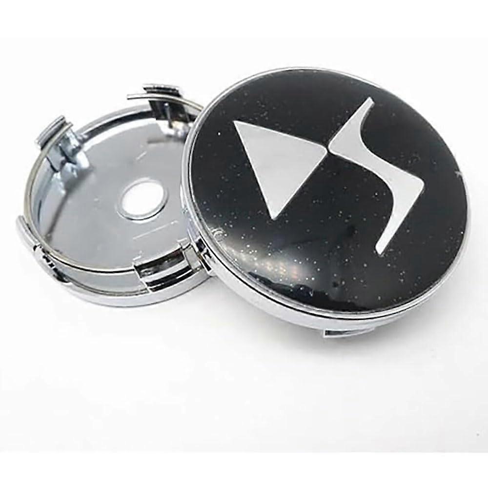 4Pcs 60mm Silver Wheel Hub Centre Caps Compatible with DS