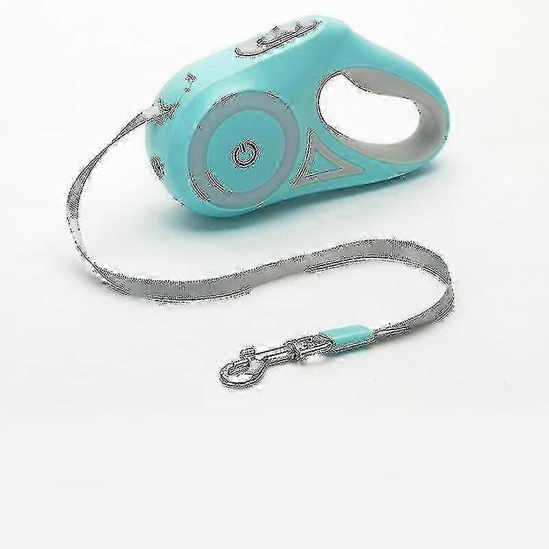 Automatic Retractable Dog Leash with Luminous Rope for Evening Pet Exercise