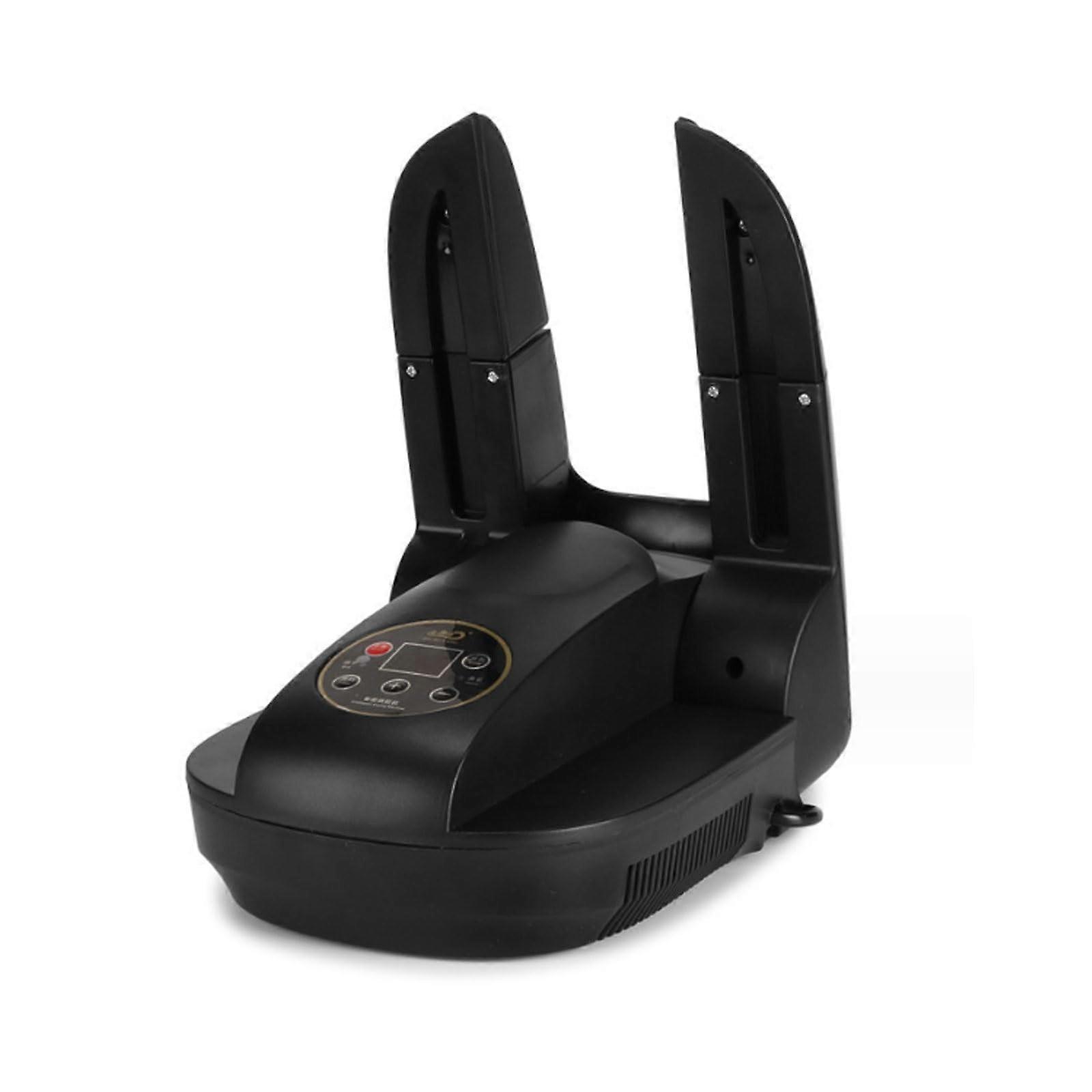 Boot Dryer Electric Shoe Dryer with Adjustable Rack Timer Heat Blower Foldable Design Red