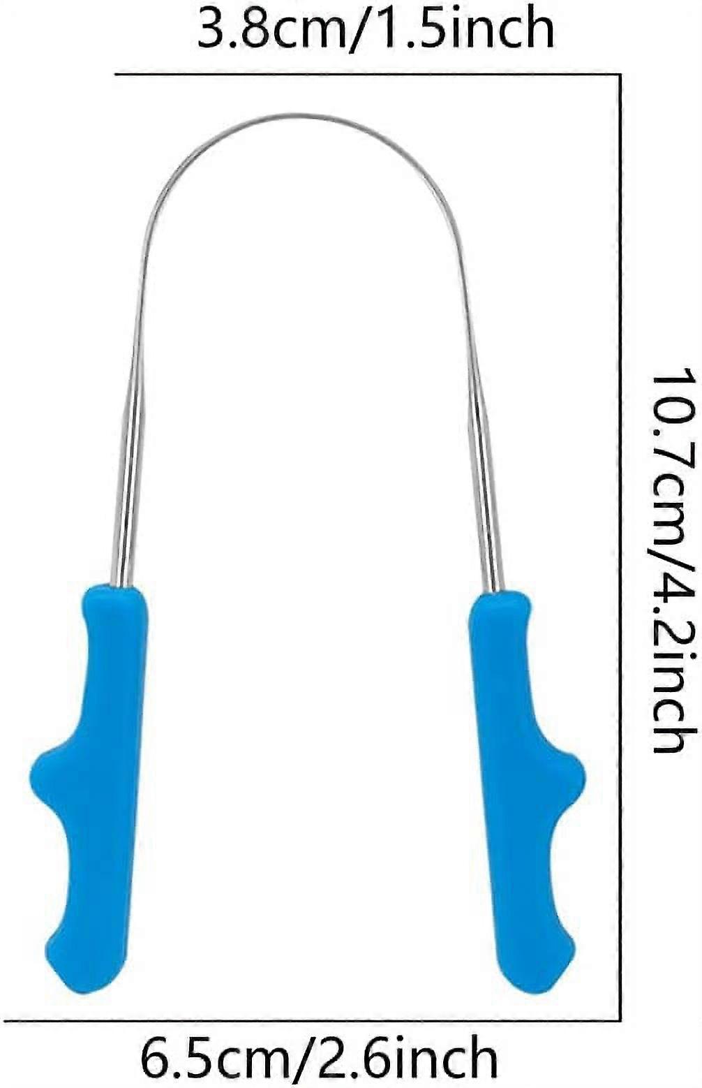 Grattoir à langue en acier inoxydable