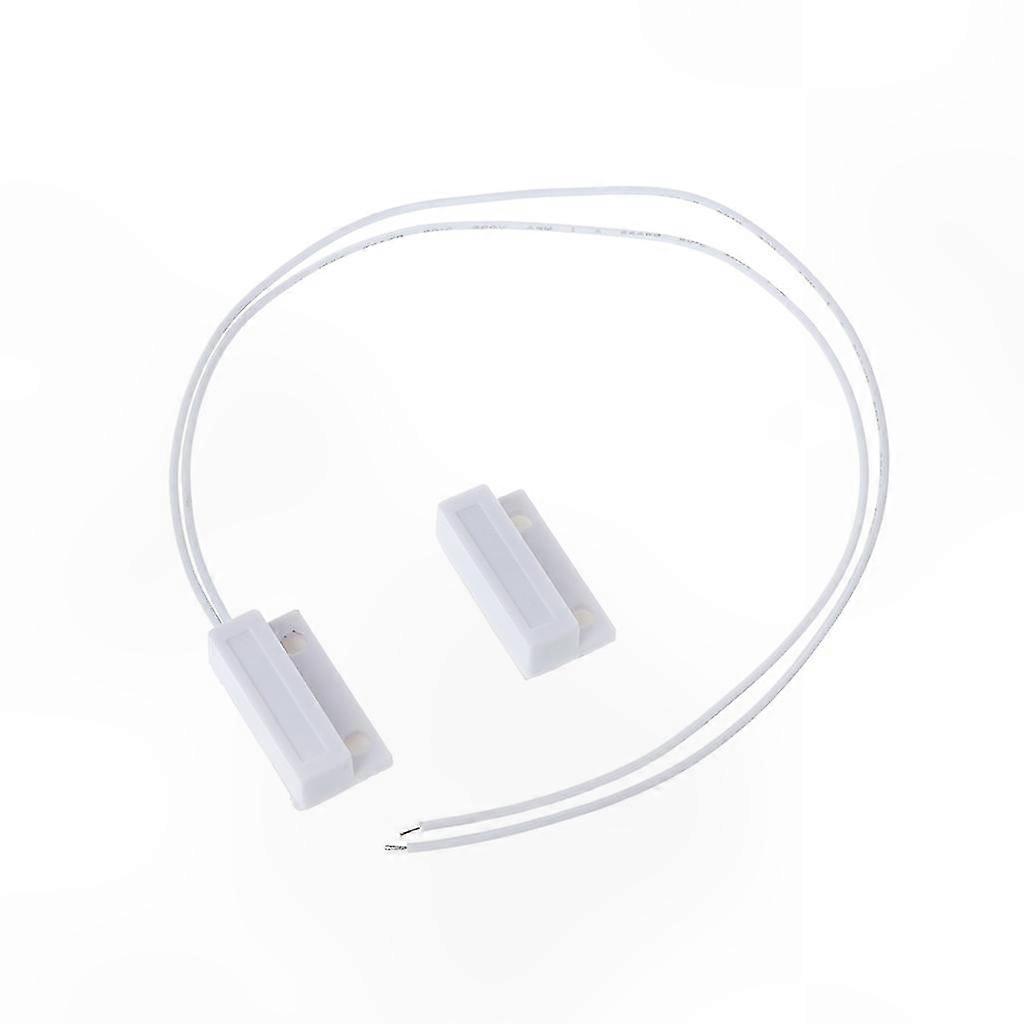 Magnetic Door Window Sensor for Home Alarm Systems, N.C. Type Wired Switch