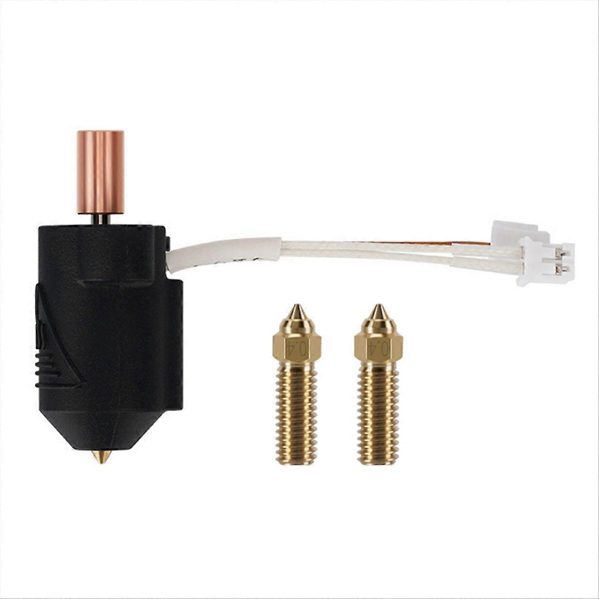 Ceramic Heating Block Kit with 2Pcs Nozzles,for K1/K1 Max 3D Printer