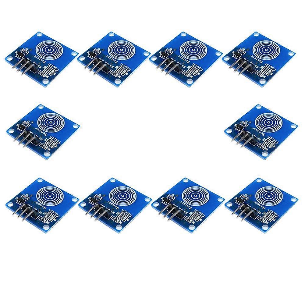 10pcs TTP223B Capacitive Touch Sensor Module 2V5.5V for Arduino and Raspberry Pi