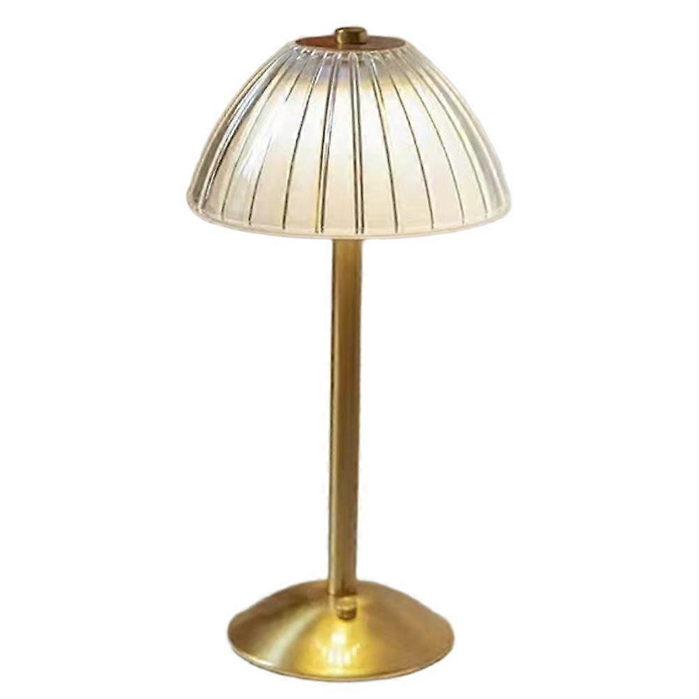 LED Desk Lamp with Touch Sensor, Type-C USB Rechargeable for Bedroom and Study