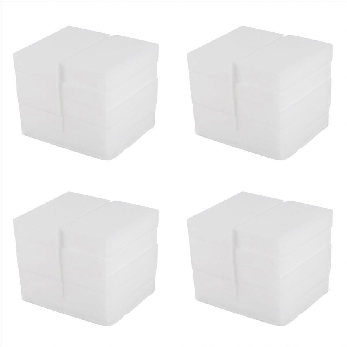 100x60x20mm 10pcs Magic Sponge Eraser Melamine Cleaner-white