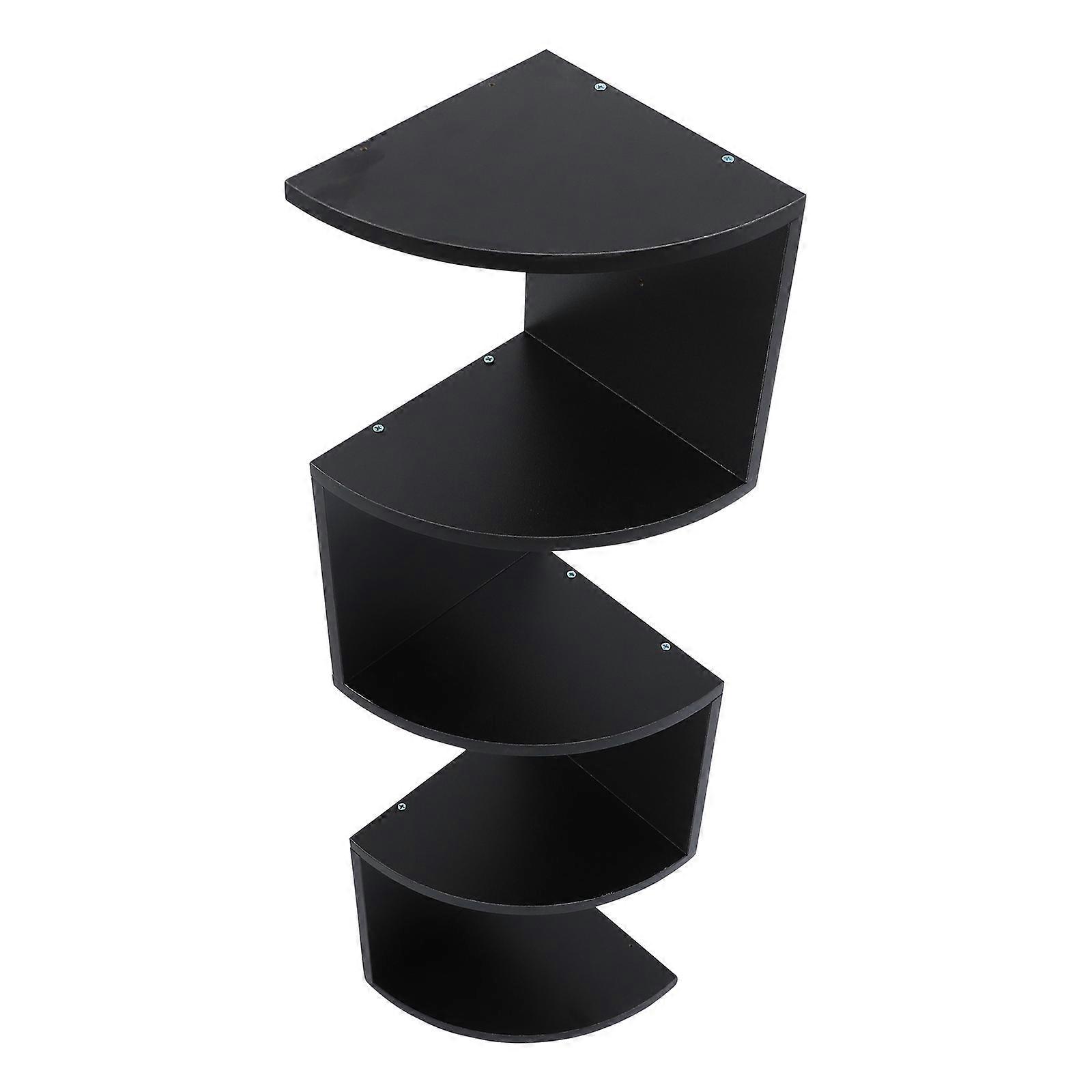 Creative Wooden Storage Rack Wall-Mounted 2Sets Practical Household Rack