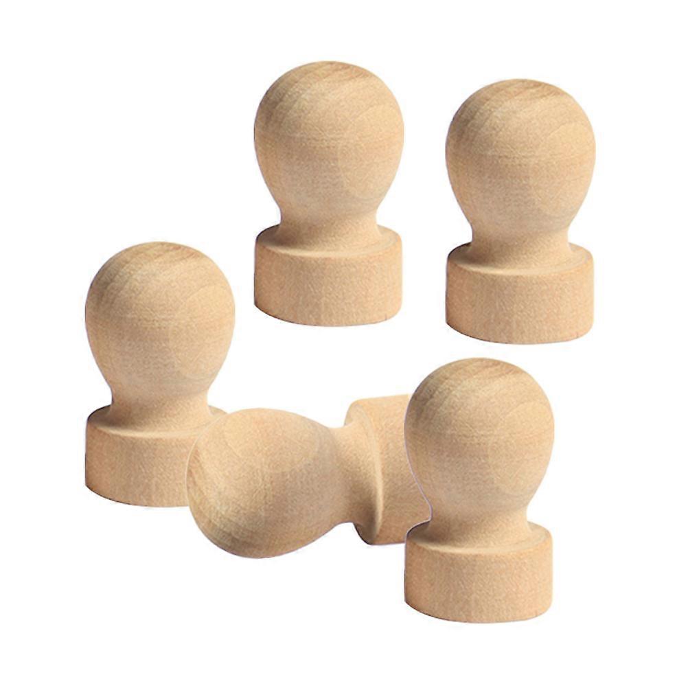 Round Stamp Diy Projects Scrapbooking Tool 5Pcs