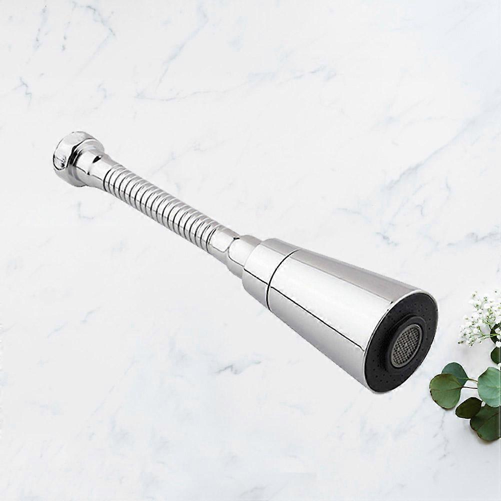 Bubbler Machine Faucet Nozzle for Kitchen Use Silver Adjustable