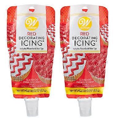 Wilton Decorating Icing Red 2 Pack
