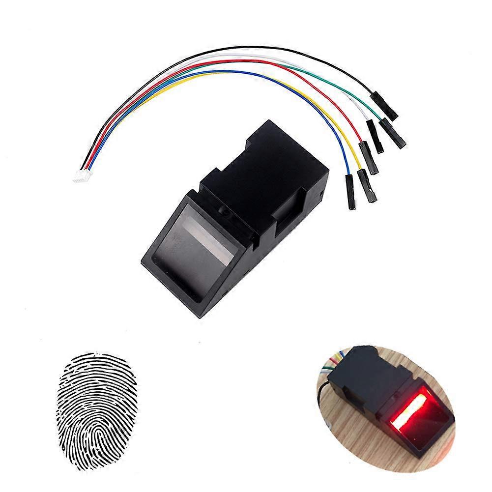 Optical Fingerprint Sensor Module for Arduino Door Lock Access Control with Red Light Indicator