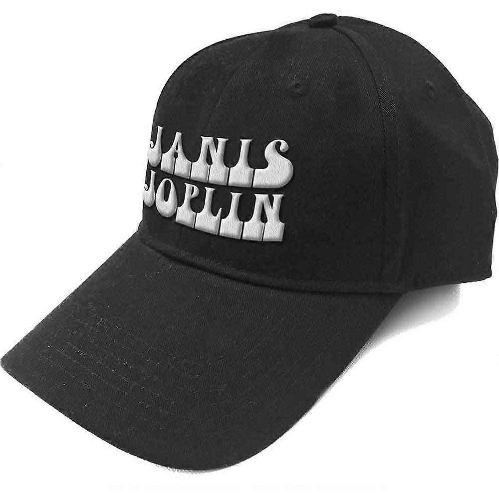 Janis Joplin Strapback logo blanc