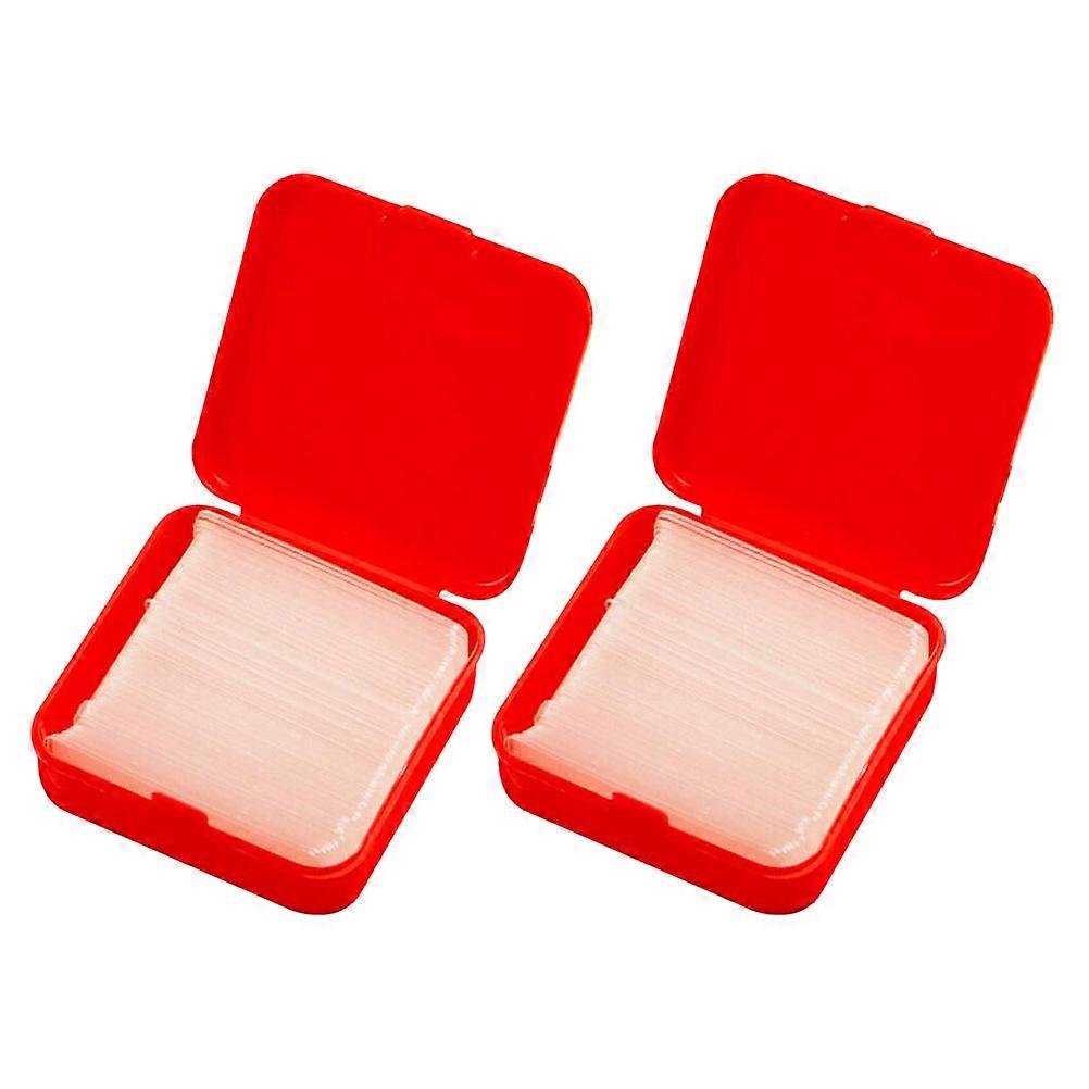No Trace Transparent Double-Sided Sticker for Fixation 2 Boxes